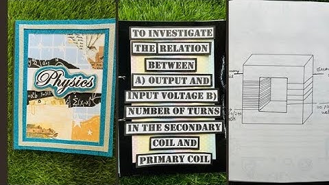 Physics project file | CBSE class 12 project | Project file decoration | file border | front page