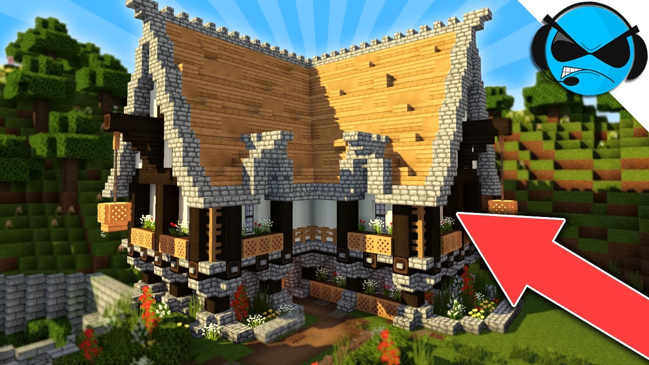 Minecraft  How to Build a Medieval Fantasy House 