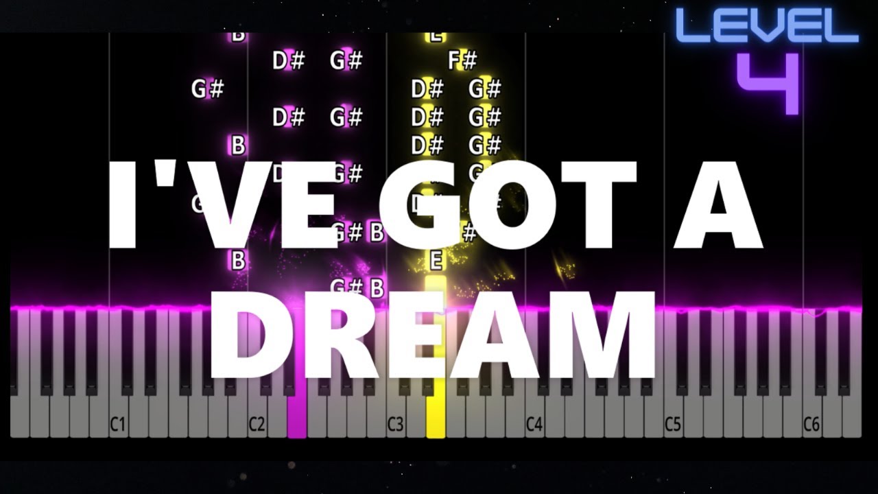 I've Got A Dream - Tangled - ADVANCED Piano Solo