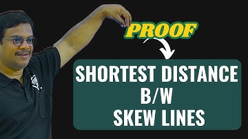 SHORTEST DISTANCE BETWEEN SKEW LINES
