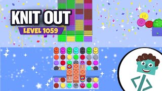 Knit Out Level 1059 | Walkthrough | No Boosters