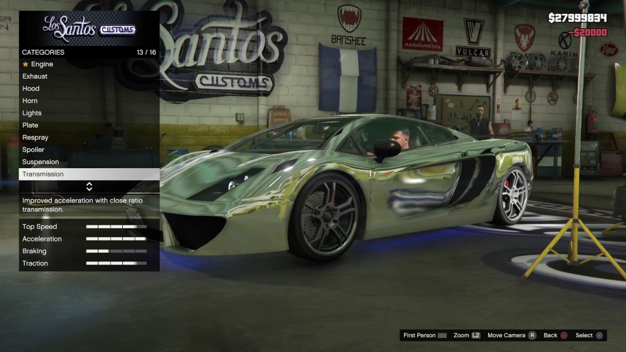 Gta5 customizable cop car glitch no mods {Ps4/xboxone} YouTube