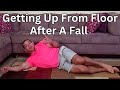How To Get Up From The Floor After A Fall