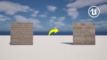 How to change the size of a material texture in Unreal Engine 5