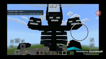 マインクラフトウィザーストームvsデーモン マインクラフトウィザーストームvsデーモン