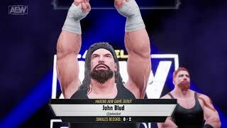 John Blud vs The Maid | AEW: Fight Forever