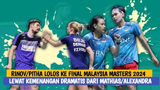 🔴LIVE - Rinov Rivaldy/Pitha H Mentari Vs Mathias Christiansen/Alexandra Boje - Malaysia Masters 2024