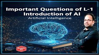 L1 - Important Questions for Class 10 AI | Introduction of AI | #aiarunkumar #ai #ict #cbse #class10