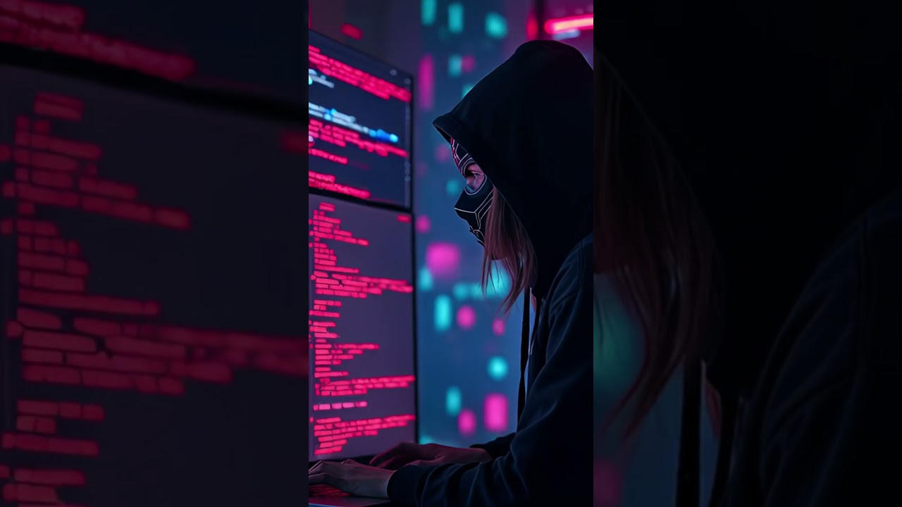 Malware Attack Visualized 🔥 Cybersecurity Shorts 