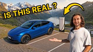 I Rated the Most Beautiful Tesla Supercharger in Switzerland 🇨🇭