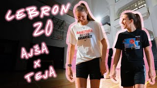 Nike LeBron XX with Teja Oblak & Ajša Sivka