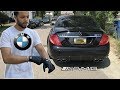 Crazy BMW Driver Drives A Mercedes AMG