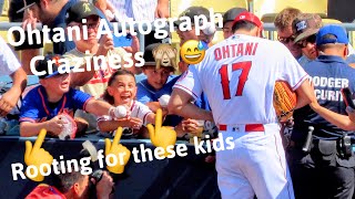Shohei Finds Kids! 🙌🙏 All-Star Signing Madness 大谷 翔平