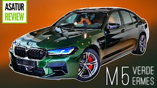 🇩🇪 Обзор BMW M5 F90 Competition Individual VERDE ERMES / БМВ М5 Ф90 Компетишн Вердэ Эрмес 2022