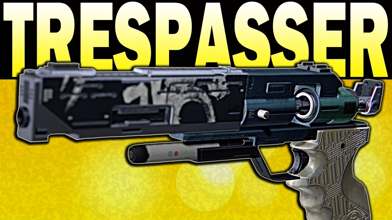 Destiny: Trespasser Review! (Rise of Iron Exotic Sidearm)