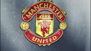 Manchester United logo 3D Metallic Animation