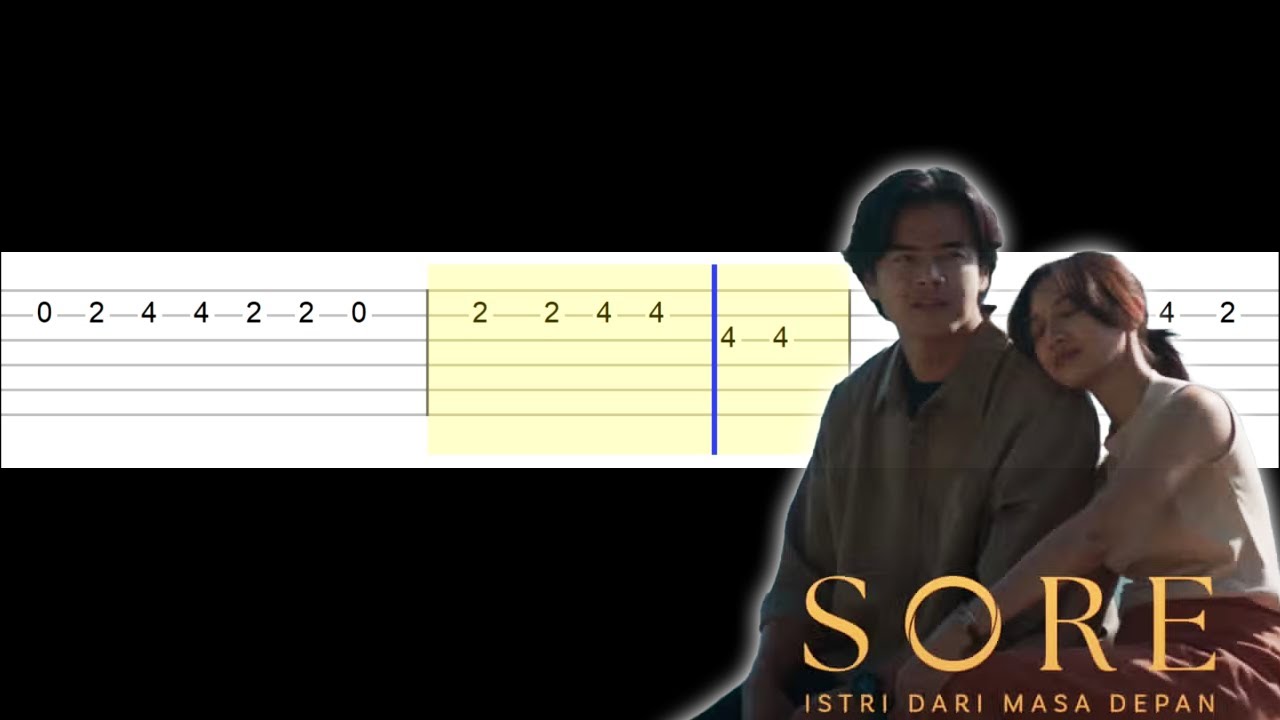 Barasuara - Terbuang Dalam Waktu (Easy Guitar Tabs Tutorial)