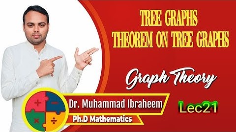 What Are Tree Graphs? Theorems and Proofs Simplified, #GraphTheory Lec21