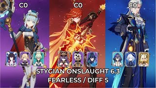 Stygian Onslaught 6.3 - Fearless DIff5 - Luna IV | C0 Ineffa | C0 Mavuika | C0 Neuvillette.