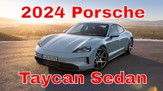 2024 Porsche Taycan Sedan: Speed, Style, Sustainability