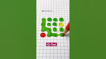 Draw a Checkered Path With Numbers 1 and 18? #drawing #line #maths #quiz #shorts