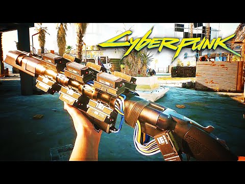 Cyberpunk 2077 — Official 4K Gun Combat Gameplay Trailer