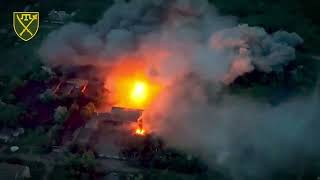 Destruction of Russian ammunition depots in the direction of Taurian