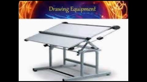 Drafting tools and materials