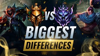 8 Biggest Differences Between Gold Diamond Players - League Of Legends