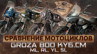 видео: GROZA SL800, ML800, RL800, YL800 / Обзор 800-кубовых моделей Groza картинка: GROZA SL800, ML800, RL800, YL800 / Обзор 800-кубовых моделей Groza