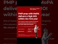 PMP prep with MoPA delivers a high ROI within the first year | Master of Project Academy