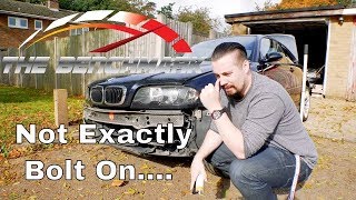 Project M3 - M3 E46 CSL Bumper Install - Ep:6 - The Benchmark