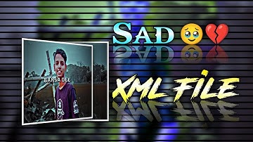 Sad Love Sotry 🥹💔 Sad xml file 🥹 @AlightMotion #xml #alightmotion #am_editors_bd