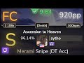  96 sytho  xi  ascension to heaven death nc 9614 fc 920pp  osu