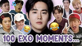 100 ICONIC MOMENTS in the HISTORY of EXO