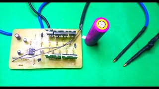 diy battery spot welder || 18650 battery spot welder