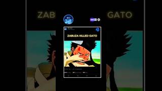 Zabuza Killed Gato