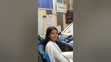 ... Station Master...(Didi)♥️ Working #railway #ntpc #indianrailways