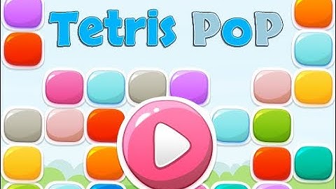 tetris pop is a template game in unity that is good for beginners