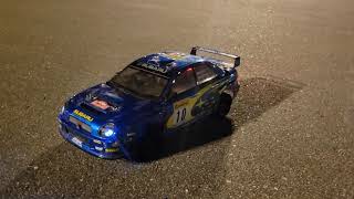 Kyosho 2002 Impreza Rally 3S Testing.. Too Hot!