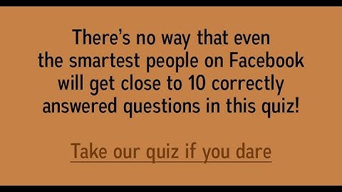 Test Your Knowledge: Fun and Challenging General Trivia Quiz!