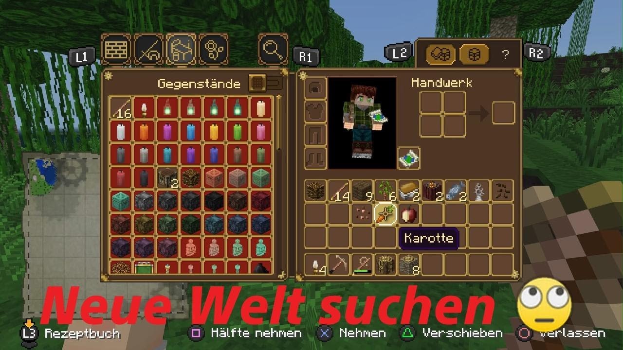 Minecraft/PS5/Auf der Suche nach einer neuen Welt 🤨😮