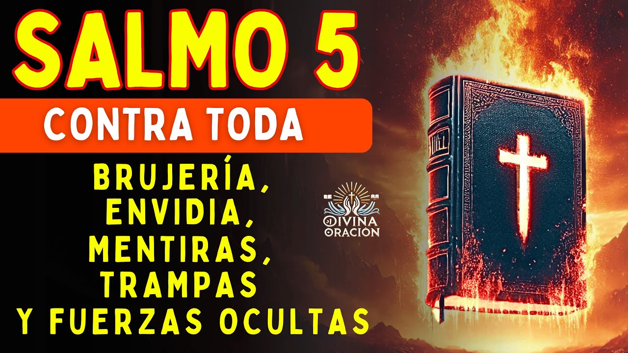 Salmo 5: PODEROSO para EXPULSAR BRUJERÍA, ENVIDIA y TODA MALDAD AHORA ✝️