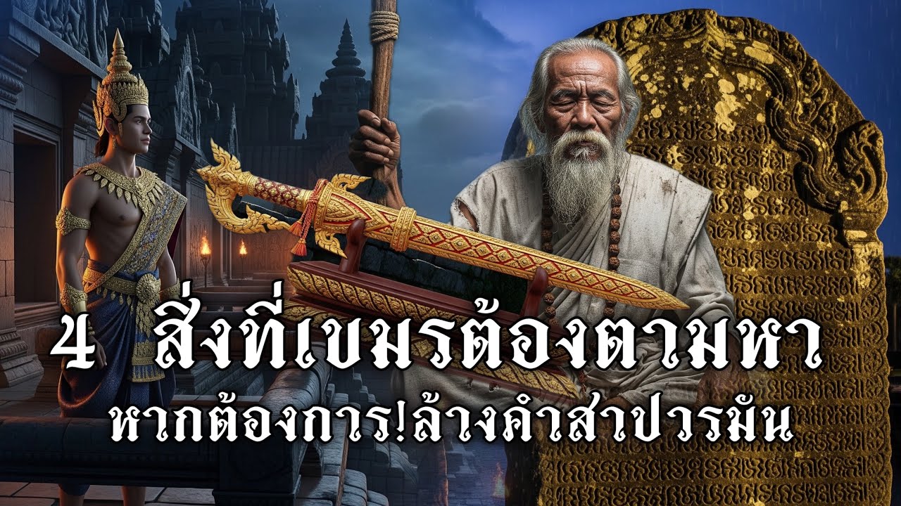 อาจารย์ยาว : 4 สิ่งที่เขมรต้องตามหา