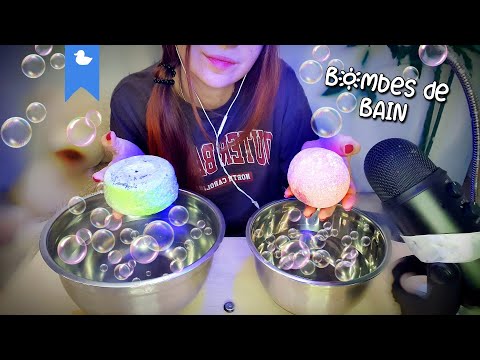 ASMR 🛀 Bombes de bain 🧼