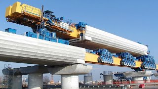 Incredible Fastest Modern Bridge Construction Methods  Biggest Heavy Equipment Machines Working