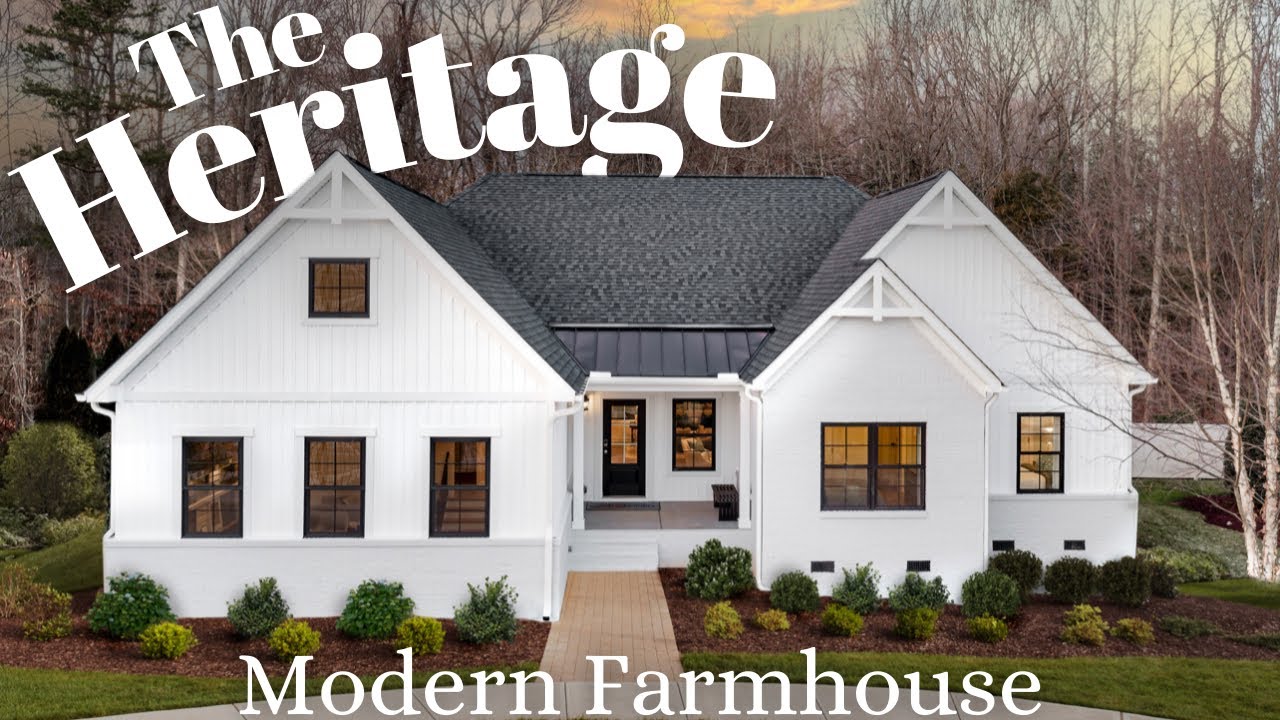 I Toured An Ultra Modern Farmhouse by Schumacher Homes! It is PERFECT
