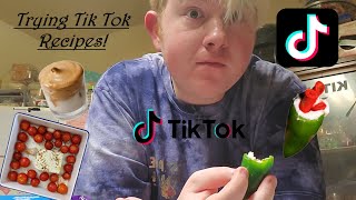 My First Vlog Trying Tik Tok Trending Recipes