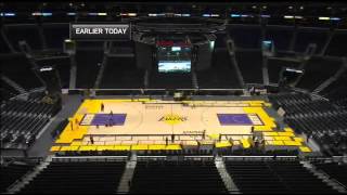 NBA LAKERS - CLIPPERS COURT DEĞİŞİMİ