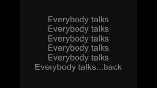 Everybody Talks- Neon Trees Lyrics chords